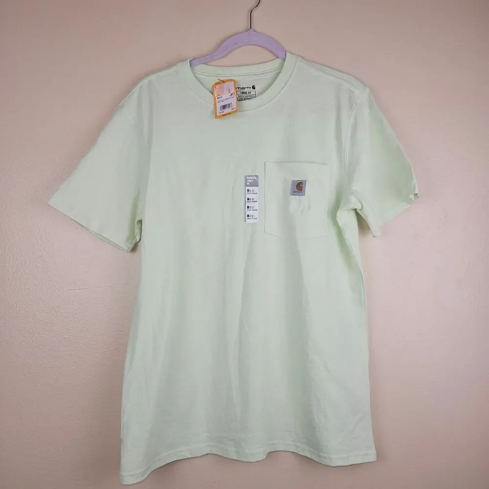 Carhartt Loose Fit Heavy Weight Short Sleeve Pocket T Shirt Size Medium - Picture 1 of 6